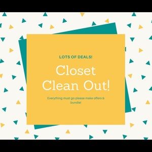 CLOSET CLEAN OUT *make offers*